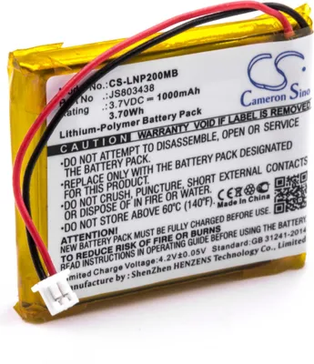 Obrázek produktu pro Jsem kompatibilní Luvion Platinum 2 3,7V 1000mAh
