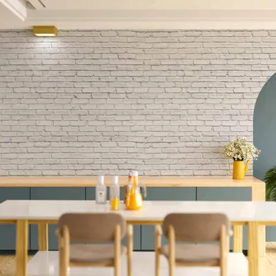 Produktbild von Vlies Fototapete - Gray Brick 350x256 cm Muster f-B-0308-a-a