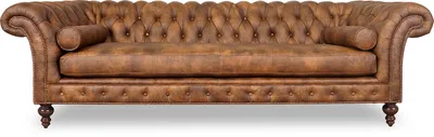 Image de Edle Chesterfield Leder Sofa Couch Polster 3 Sitzer Garnitur Sofas