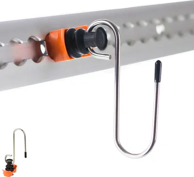 Produktbild von Single Fitting mit Haken für Airlineschiene Endbeschlag Endfittinge Zurrschiene 2 Stück