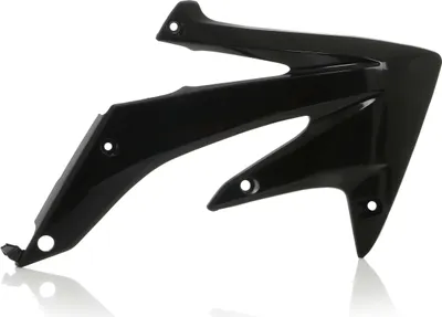 Produktbild von ACERBIS schwarze Kühlerseitenteile für HONDA