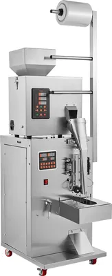 Produktbild von VEVOR Automatyczna maszyna do pakowania cząstek, 0,002-0,22 funta/1-100 g, wielofunkcyjna maszyna do napełniania worków z proszkiem, maszyna do napełniania proszkiem herbaty, nasion, ziaren, mąki, fasoli, brokatu