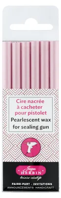 Productafbeelding van Herbin Zijdedecoratie, doos met 6 stuks, lichtroze