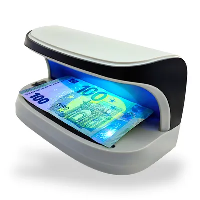 Produktbild von BEITZ BS-09 | UV-Geldprüfer zur Prüfung von Banknoten | Tragbarer Geldscheinprüfer | UV Geldprüfer für Scheine | Akku oder Netz betrieb möglich