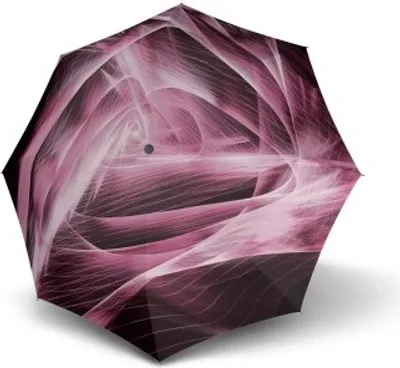 Produktbild von Knirps T.200 Duomatic Regenschirm Taschenschirm Schirm sturmfest aura rose