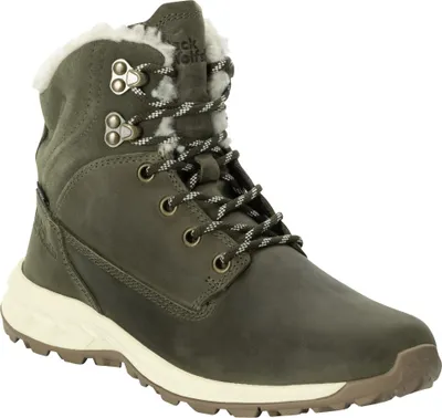 Produktbild von Jack Wolfskin Queenstown City Texapore Mid Damen Winterstiefel Winterschuhe wasserdicht grün 39