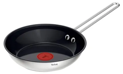 Produktbild von Tefal Nordica H8710255, Rund, Allzweckpfanne, Schwarz, Edelstahl, Keramik, Edelstahl, 1,2 l