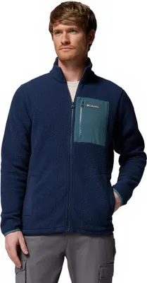 Obrázok produktu pre Columbia Jasper Ridge™ Pebbled Fleece s celoprepínacím zipsom Blue L Muži Blue L