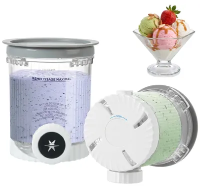2 Eisbehälter 480 ml für Ninja Swirl Creami