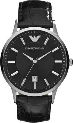 Produktbild von Emporio Armani 3 ZEIGER DATUM AR2411 Herrenarmbanduhr Design Highlight