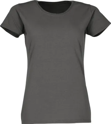 Produktbild von Fruit of the Loom Valueweight T Lady-Fit Farbe: graphit Größe: M
