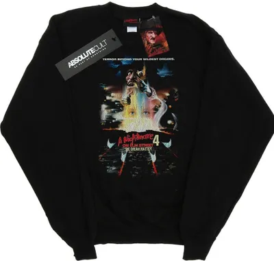 Produktbild von A Nightmare On Elm Street - "The Dream Master" Sweatshirt für Herren BI42972 (5XL) (Schwarz)