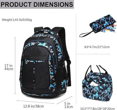 Produktbild von Famanu Schulrucksack für Jungen - Vielseitig und stylisch