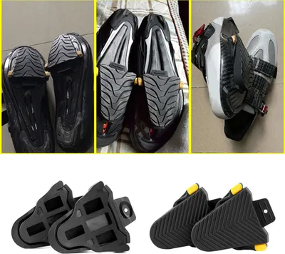 Produktbild von 1 Paar Fahrrad Fahrradpedalschutz Gummistollenabdeckung fuer Shimano SPD-SL Stollen