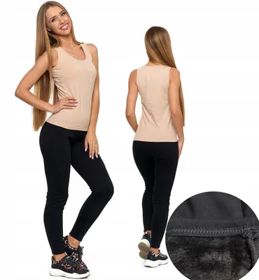 Produktbild von MORAJ Leggings mit hohem Bund, warm und dick, Größe S/M