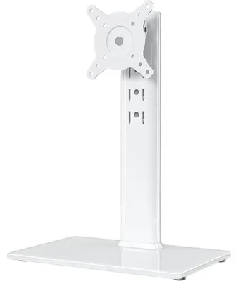 Productafbeelding van Monitorstandaard, bureauaccessoire voor monitoren van 13-32 inch, kantelbaar, draaibaar, in hoogte verstelbaar, wit