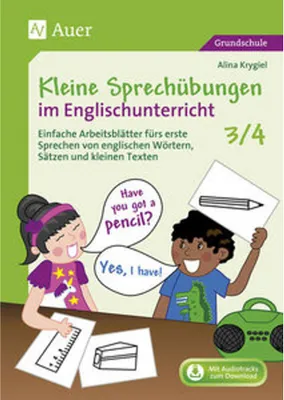 Produktbild von Kleine Sprechübungen im Englischunterricht