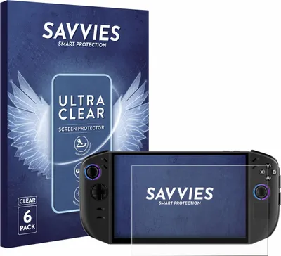 Produktbild von 6x Für Lenovo Legion Go Gen 2 Schutzfolie Savvies Displayschutz Display Schutz Folie Klar Transparent