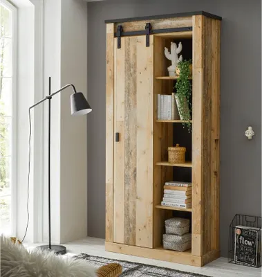 Produktbild von Regal Sherwood 14 Old Style hell und anthrazit 93 cm