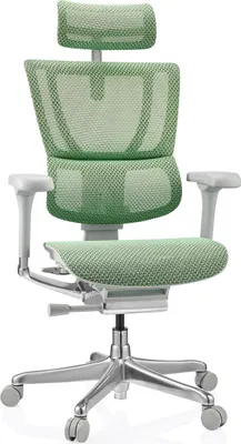 Produktbild von hjh OFFICE Luxus Chefsessel ERGOHUMAN SLIM G GEN2 Ergonomischer Bürostuhl mit Armlehnen (höhenverstellbar) Netzstoff Drehstuhl für Büro, Zuhause