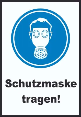 Produktbild von Schutzmaske tragen Schild  A1 (594x841mm)