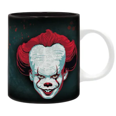 Produktbild von IT Becher Pennywise schwarz/weiß Standard