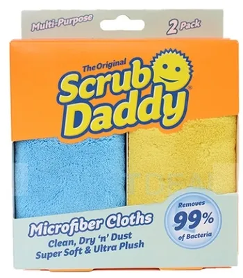Immagine prodotto di Panni in microfibra Scrub Daddy, confezione da 2