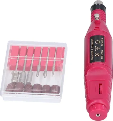 Obrázek produktu pro Elektrické lešticí stroje na nehty Mini File Drill Kit Manikúra Pedikúra Tvarové nástroje