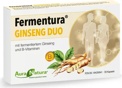 Immagine prodotto di Auranatura Fermentura Ginseng Duo Capsule 30 Capsule