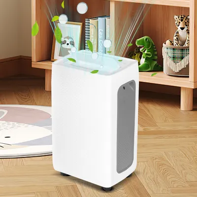 Produktbild von Faziango Luftentfeuchter 26 L / Tag, 4,5L Behälter, bis 30 m², elektrisch, 24H Timer, Auto-Modus - Raumentfeuch Entfeuchtungsleistung