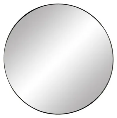 Obrázek produktu pro Zrcadlo Pomax Palace, barva: černá, průměr: 50 cm, výška: 3 cm