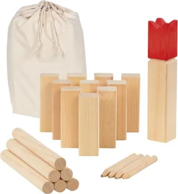 Immagine prodotto di Gioco KUBB con sacchetto di cotone,