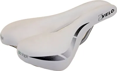 Produktbild von Velo Wide:Channel, Fahrradsattel, Track, Unisex, Weiß, Einfarbig, 16,8 cm