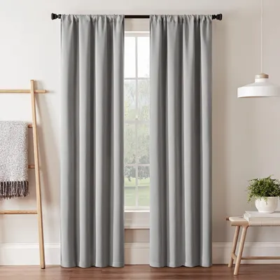 Verdunkelndes Fensterpaneel, 94x241,3 cm, Grau, 1 Stück