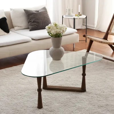 Produktbild von Skye Decor, Cam Orta Sehpa S303, Couchtische, Nussbaum, Holz, 96 x 41 x 81 cm