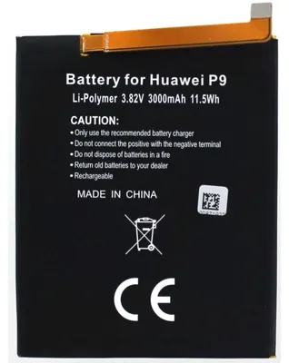 Produktbild von Akku für Huawei P Smart Li-Pol 3,8 Volt 2900 mAh schwarz