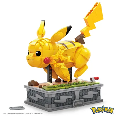 Produktbild von MEGA Pokémon Motion Pikachu bewegliches Bauset