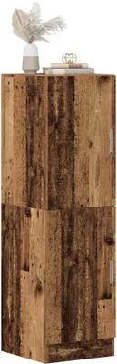 Produktbild von Möbel Küchenschrank Altholz-Optik 38x41,5x131,5 cm Holzwerkstoff - Küchenschränke &19951