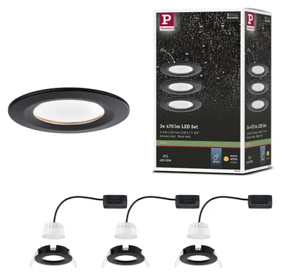 Produktbild von Paulmann LED Einbauleuchte Nova Basisset starr