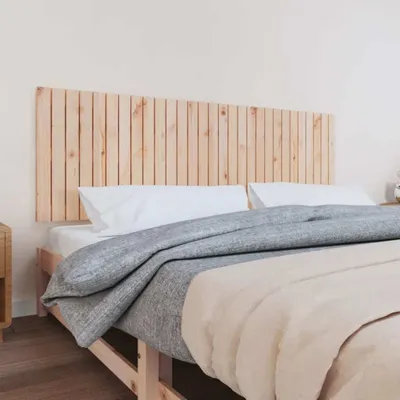 Produktbild von The Living Store Wand-Kopfteil 185x3x60 cm Massivholz Kiefer