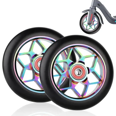 Produktbild von Set aus 2 Stunt-Scooter-Rädern mit ABEC 9 Lagern