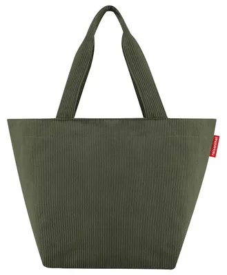 Produktbild von reisenthel Schultertasche Shopper Cord Dark Matcha dunkelgrün
