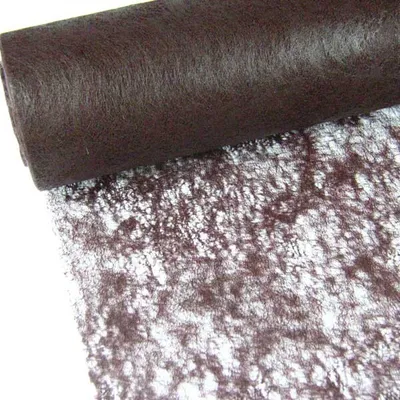 Produktbild von 10m Vlies Tischband 48cm Tischläufer Hochzeit Party Taufe Tischdeko Stoff, Farbe:schokobraun