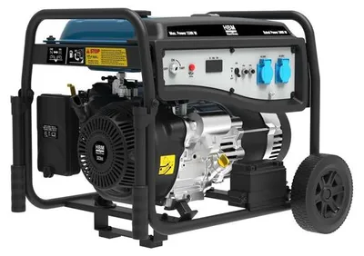 Produktbild von HBM-Generator, 322 cm³ mit Benzinmotor, 230 V, 5500 W