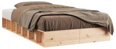 Immagine prodotto di vidaXL Letto in legno massiccio 100x200 cm