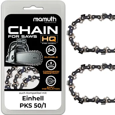 Immagine prodotto di 2 catene per motosega 40 cm 1,5 mm 0,325" 66 TG per Einhell PKS 50/1