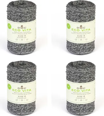 Produktbild von 4x DMC Eco Vita 4 Multico – 80 % recycelte Baumwolle & 20 % Polyester (Color 122)