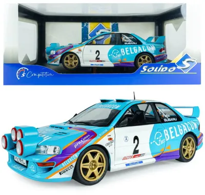 Obrázok produktu pre Solido 421186597 - Model auta Subaru Impreza S5 WRC99, mierka 1:18, zelená, číslo 2 -