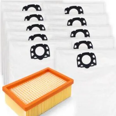 Zdjęcie produktu dla 10X Worki Filtr Do Odkurzacza Karcher Wd4 Wd5 Wd6 Premium Kwd6 Mv4 Mv5 Mv6