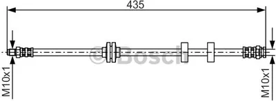 Produktbild von Bosch Bremsschlauch  1 987 476 878
